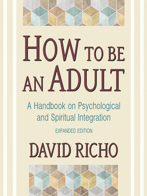 cover image of How to Be an Adult